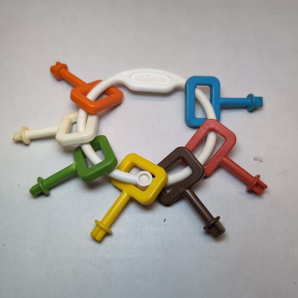 Chicco Gazoobo Cottage Shape Sorter Toy w/ Keys & Animals (Missing 1) Only - Picture 16 of 16